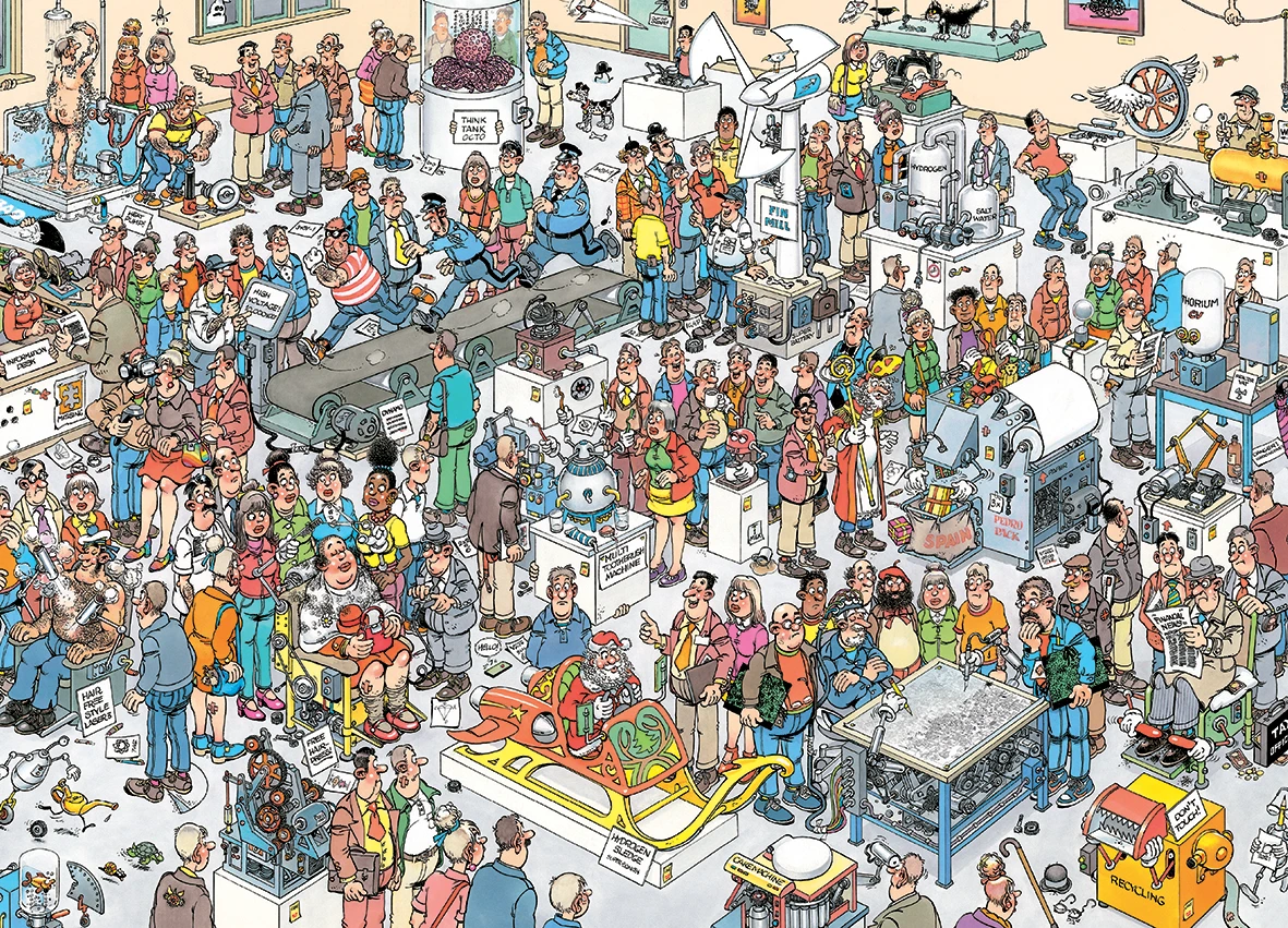 Jumbo 20067 Puzzel JanvanHaasteren Beurs Van De Toekomst 1000 7 Jumbo 20067 Puzzel JanvanHaasteren Beurs Van De Toekomst 1000 - Afbeelding 5