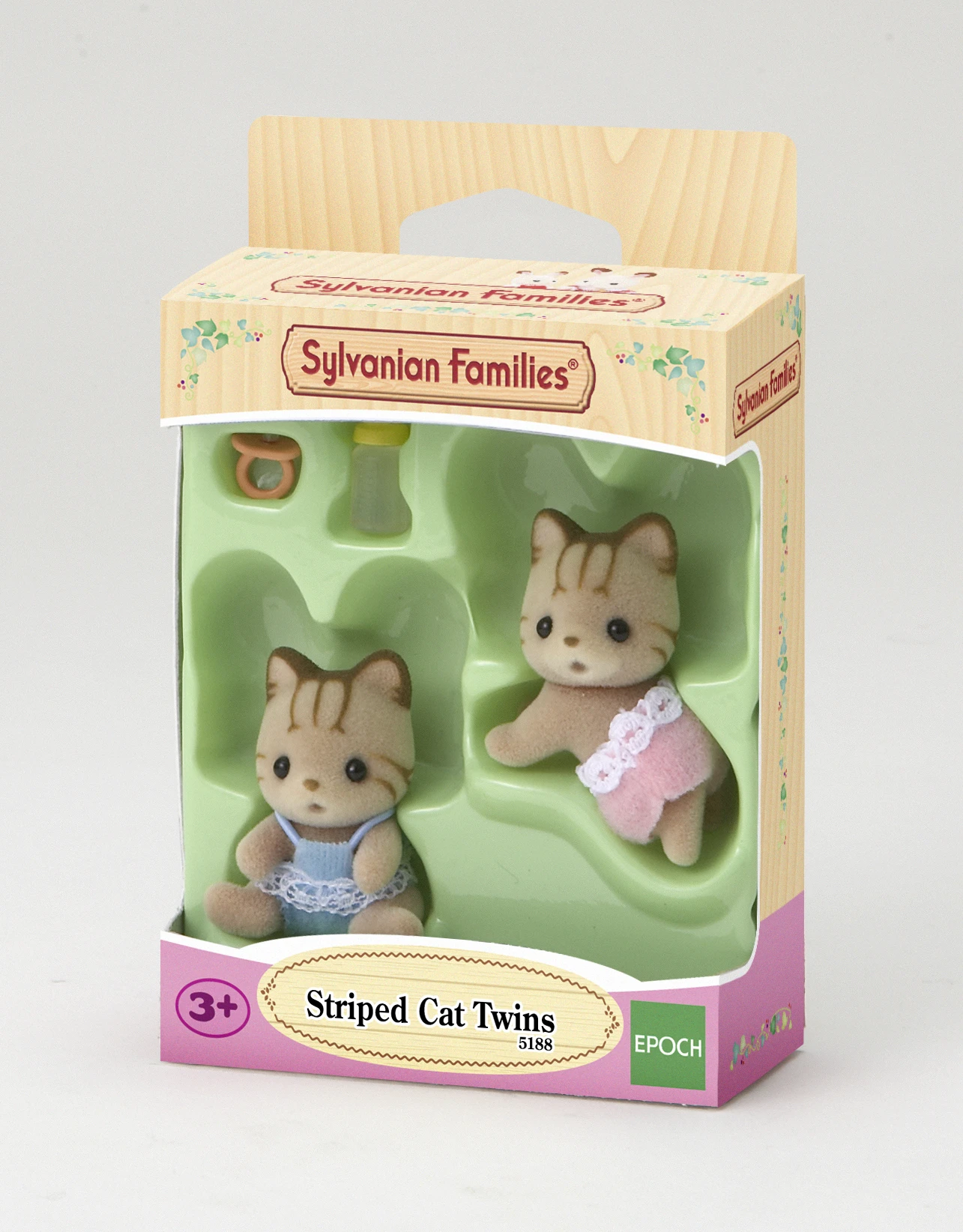 Sylvanian Families Tweeling Gestreepte Kat SF5188 7 Sylvanian Families Tweeling Gestreepte Kat SF5188 - Afbeelding 5