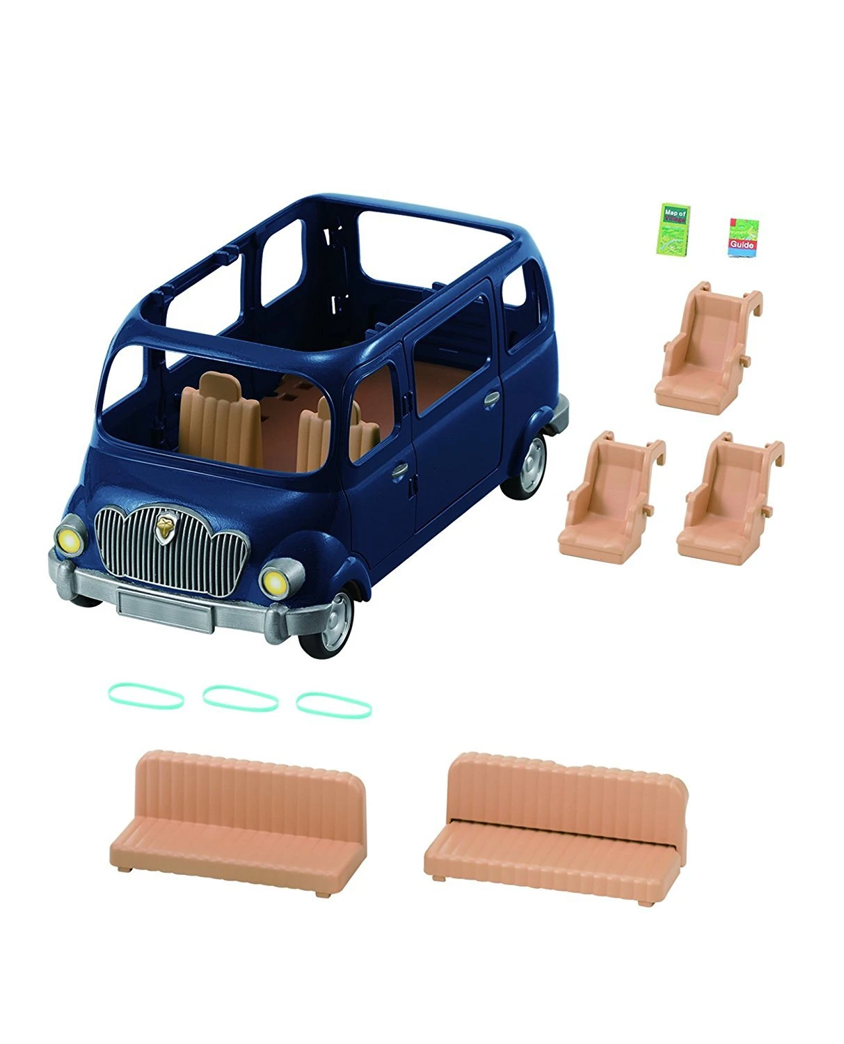 Sylvanian Families 7-zits Familiewagen SF5274 4 Sylvanian Families 7-zits Familiewagen SF5274 - Afbeelding 2