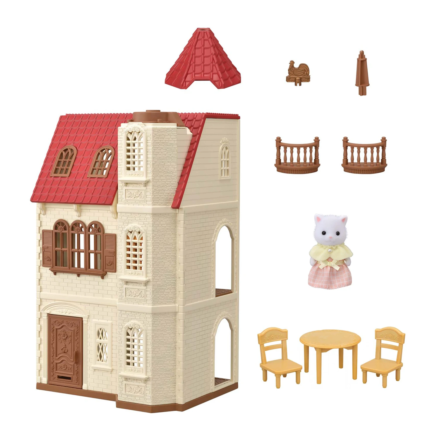 Sylvanian Families Toren Huis Met Lift SF5400 16 Sylvanian Families Toren Huis Met Lift SF5400 - Afbeelding 14