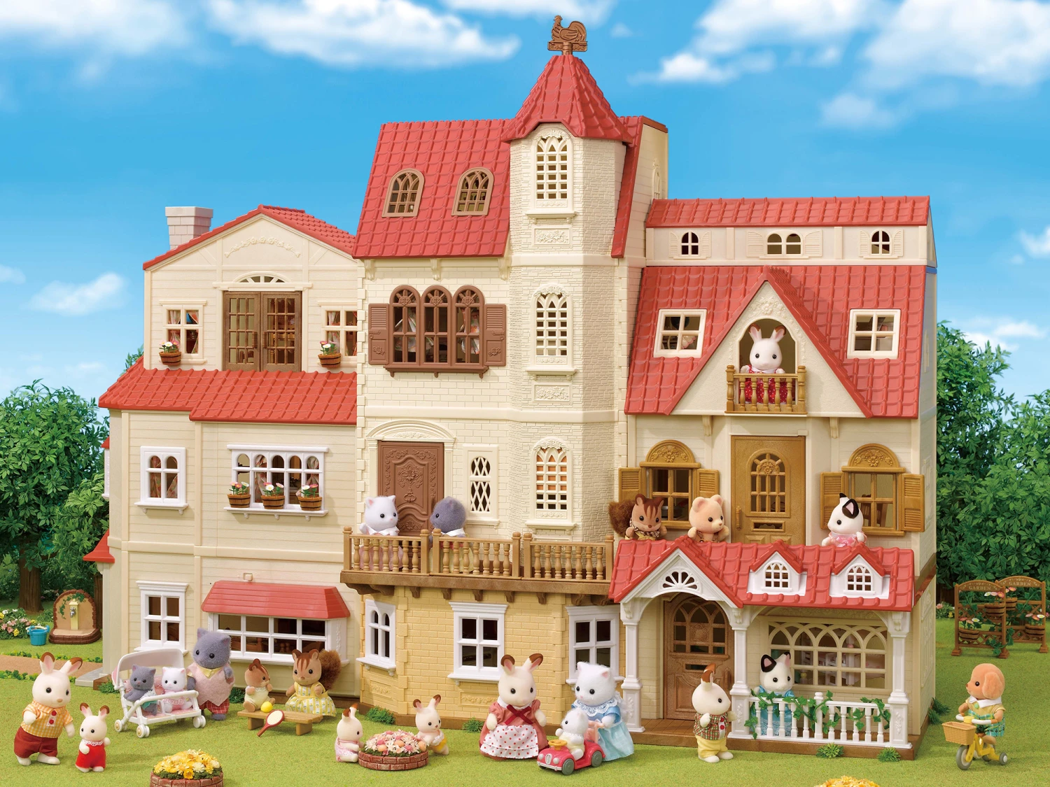 Sylvanian Families Toren Huis Met Lift SF5400 7 Sylvanian Families Toren Huis Met Lift SF5400 - Afbeelding 5