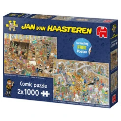 Jumbo 20052 Duo-Puzzel JvH Een Dagje Museum Jan-van-Haasteren -Kinderwereld Verkoop 89767930 9933090546