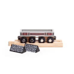 BigJigs BJT408 Rail Wagon Kolentransport Houten Trein -Kinderwereld Verkoop BigJigs BJT408 Kolen Wagon 2