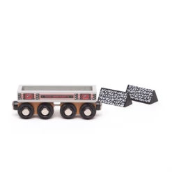 BigJigs BJT408 Rail Wagon Kolentransport Houten Trein -Kinderwereld Verkoop BigJigs BJT408 Kolen Wagon 3