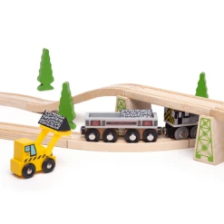 BigJigs BJT408 Rail Wagon Kolentransport Houten Trein -Kinderwereld Verkoop BigJigs BJT408 Kolen Wagon 5