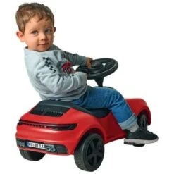 BIG Bobbycar Loopauto Baby Porsche 911 Rood -Kinderwereld Verkoop Big bobbycar baby porsche rood loopauto 2