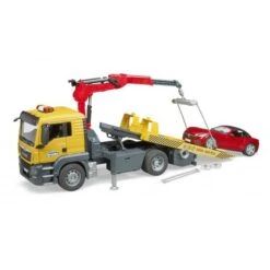 Bruder 3750 Sleepdienst Autoambulance MAN Incl. Sportauto -Kinderwereld Verkoop Bruder 03750 MAN TGS sleepwagen met roadster 1