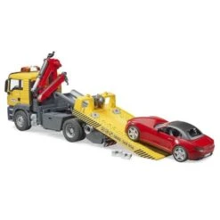 Bruder 3750 Sleepdienst Autoambulance MAN Incl. Sportauto -Kinderwereld Verkoop Bruder 03750 MAN TGS sleepwagen met roadster 2
