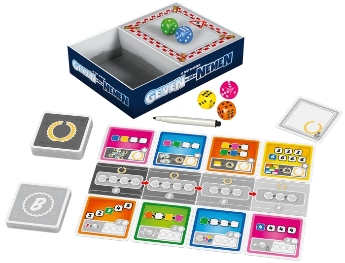 Geven En Nemen Dobbelspel 4 Geven En Nemen Dobbelspel - Afbeelding 2