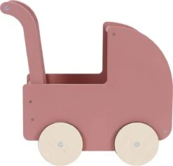 Little Dutch LD7096 Houten Retro Poppenwagen -Kinderwereld Verkoop LD7096 little dutch poppenwagen 1