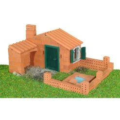 Teifoc T8010 Bouwdoos Kasteel/Huis Metselset -Kinderwereld Verkoop Teifoc bouwdoos T8010 kasteel huis metselset 2