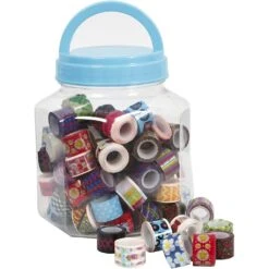 Decotape – 90 Stuks In Container -Kinderwereld Verkoop assortiment decotape 24613 1