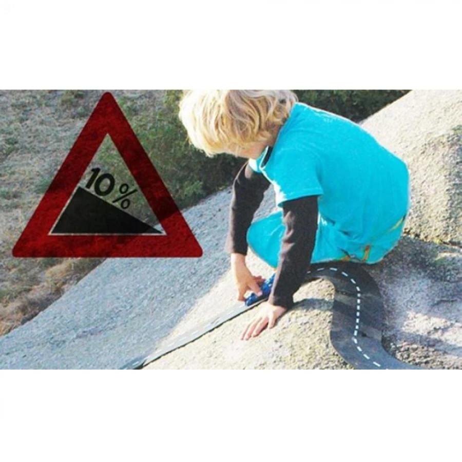 WayToPlay Highway Snelweg Rubber Flexibele Autobaan 24-dlg 9 WayToPlay Highway Snelweg Rubber Flexibele Autobaan 24-dlg - Afbeelding 7