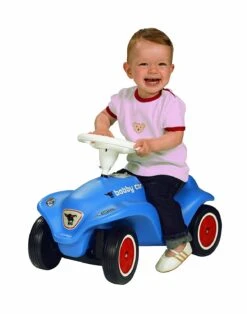 Big New Bobby Car Blue Loopauto -Kinderwereld Verkoop big loopauto new bobby car blue blauw 3
