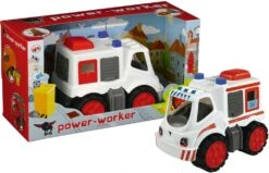 BIG Power Worker Midi Ambulance Zandbakspeelgoed 11 BIG Power Worker Midi Ambulance Zandbakspeelgoed -Kinderwereld Verkoop big power worker ambulance 56831 3