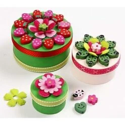 Bloemen Van Vilt -Kinderwereld Verkoop bloemen van vilt 450731 3