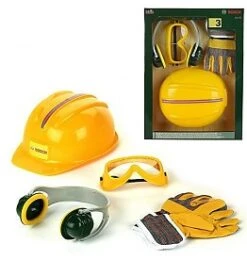 Bosch Veiligheidsset Werkman 4-dlg Kindergereedschap -Kinderwereld Verkoop bosch werkman veiligheidsset theo klein 8537 1 1