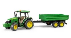 Bruder 2108 Tractor John-Deere 5115M Met Aanhanger -Kinderwereld Verkoop bruder 02108 tractor john deere 5115m met trailer scaled 1