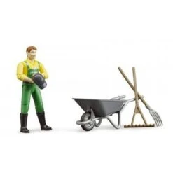 Bruder 62610 Landbouw Hovenier Met Kruiwagen -Kinderwereld Verkoop bruder 62610 landbouw fugurenset 1