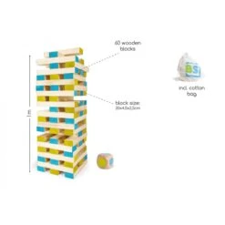 BSToys GA277 Large Tower Gigantische Toren -Kinderwereld Verkoop buitenspeel grote toren jenga ga277 2