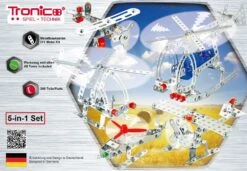 Tronico Silver Line 5 In 1 Set Consructieset – 2 Assorti -Kinderwereld Verkoop constructiedoos vliegtuigen tronico silver line 10270 1 1