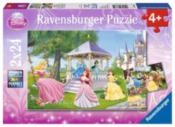 Disney Princess – Puzzelbox Ravensburger 2 X 24 Stukjes