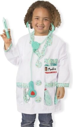 Melissa & Doug Doktersset Verkleedkleren Dokter Meliss&Doug -Kinderwereld Verkoop doktersset doktersjas verkleedkleding melissadoug speelactief.nl 2