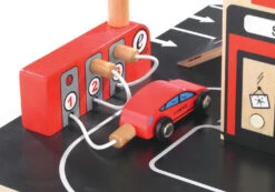 Houten Garage Park & Go -Kinderwereld Verkoop houten garage hape e3002 park go garage 4