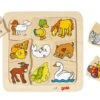 Houten Puzzel Hoe Zien De Jongen Van Deze Dieren Eruit?