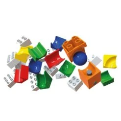 Hubelino Knikkerbaan Uitbreidingsset Katapult 41-delig -Kinderwereld Verkoop hubelino 882 knikkerbaan uitbreiding katapult 1 1