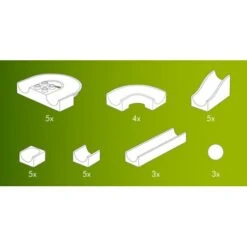 Hubelino Knikkerbaan Baanelementen Aanvulset 30-delig -Kinderwereld Verkoop hubelino knikkerbaan 30 delig 420046 2