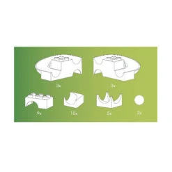 Hubelino Knikkerbaan Uitbreidingsset Baanelementen 33-delig -Kinderwereld Verkoop hubelino knikkerbaan uitbreidingsset 33 delig 420152 2