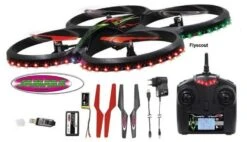 Drone Jamara Flyscout Quadrocopter Compass/LED -Kinderwereld Verkoop jamara flyscout quadrocopter met kompas led camera 2