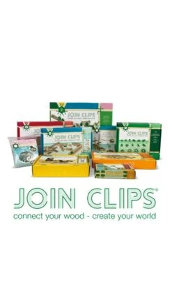 Kapla Join Clips Basic Set Home Edition JC200/40 -Kinderwereld Verkoop join clips 1665411070677 constructie speelgoed