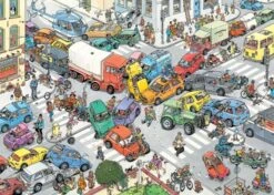 Jumbo 20073 Puzzel 2in1 JvH Verkeerschaos En Ter Land Ter Zee En In De Lucht 2×1000 -Kinderwereld Verkoop jumbo 20073 puzzel JvH Ter Land ter Zee en in de Lucht Verkeerschaos 2x 1000 stukjes 4