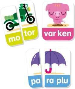 Jumbo 19569 Ik Leer Lettergrepen -Kinderwereld Verkoop jumbo 19549 ik leer lettergrepen educatief spel 1