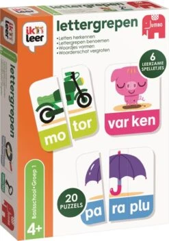 Jumbo 19569 Ik Leer Lettergrepen -Kinderwereld Verkoop jumbo 19549 ik leer lettergrepen educatief spel