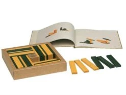 Kapla CJ40 Bouwplankjes Geel/Groen + Boek -Kinderwereld Verkoop kapla CJ 40 stuks geel groen met boek 1