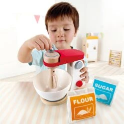 Keukenmachine – Hape Mix & Bake Blender 14 Keukenmachine – Hape Mix & Bake Blender -Kinderwereld Verkoop keukenmachine hape mix and bake blender 3