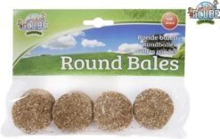 Kidsglobe Ronde Hooibalen 4 Stuks Schaal 1 : 32 -Kinderwereld Verkoop kidsglobe hooibalen 4stuks geperste hooibalen ronde hooibalen 1