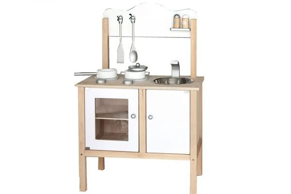Houten Keuken “Little Chef”wit 4 Houten Keuken “Little Chef”wit - Afbeelding 2