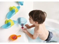 Knikkerbaan Badplezier – Watertrechter – HABA Badspeelgoed -Kinderwereld Verkoop knikkerbaan badplezier watertrechter haba 302823 4 1