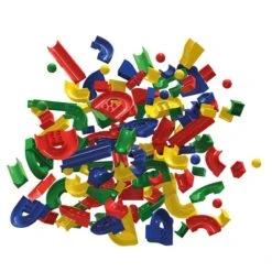 Hubelino Knikkerbaan Baanelementenset 128-delig -Kinderwereld Verkoop knikkerbaan hubelino elements 120 delig 420022 1