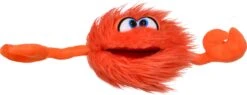 Handpop Kletskop Knipser Oranje Living Puppets -Kinderwereld Verkoop living puppets W837 Knipser oranje 2 scaled 1