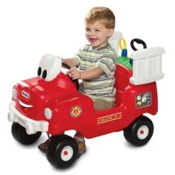 Little Tikes Cozy Coupe Truck Brandweer Loopauto -Kinderwereld Verkoop loopauto little tikes brandweer auto 2