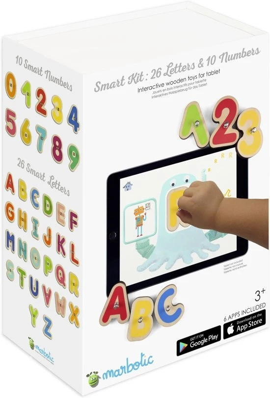 Marbotic Bundel Smart Letters & Numbers 4 Marbotic Bundel Smart Letters & Numbers - Afbeelding 2