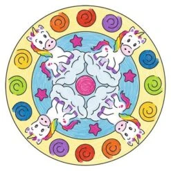 Mini Mandala Designer Unicorn -Kinderwereld Verkoop mini mandala designer uniorn 1