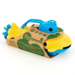 Green Toys Green-Toys Onderzeeer Geel Met Blauw Handvat -Kinderwereld Verkoop onderzeeer blauw handvat green toys 3