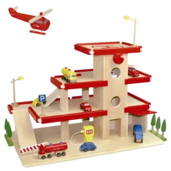 Grote Parkeergarage Dudu Rood