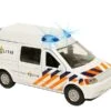 Politiebus, Pull Back Met Licht En Geluid. -Kinderwereld Verkoop politiebus kidsglobe 510711